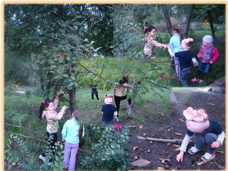 Осенние заготовки для зверят: "Орешки для белочки"