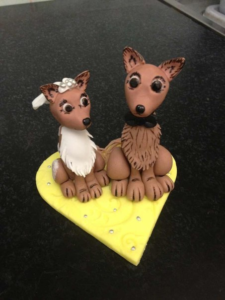 Свадебный с ромашками.