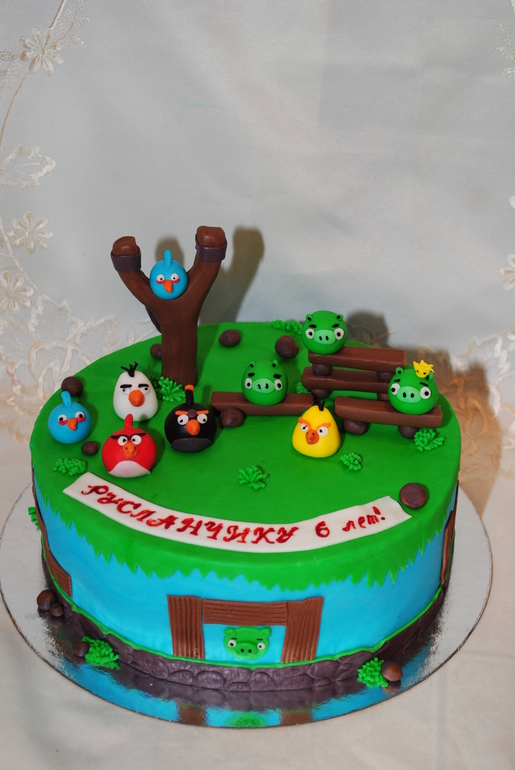 Тортики для девочек и мальчиков