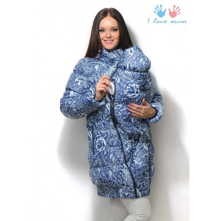 Продам Слингокуртку зимнюю 3в1 "Гретта" океан р. 46