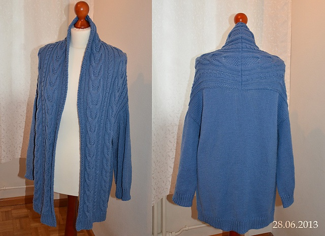 Женский карди на осенние прохладные дни Начали!