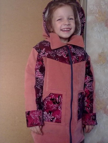 курточка для лапочки дочки.