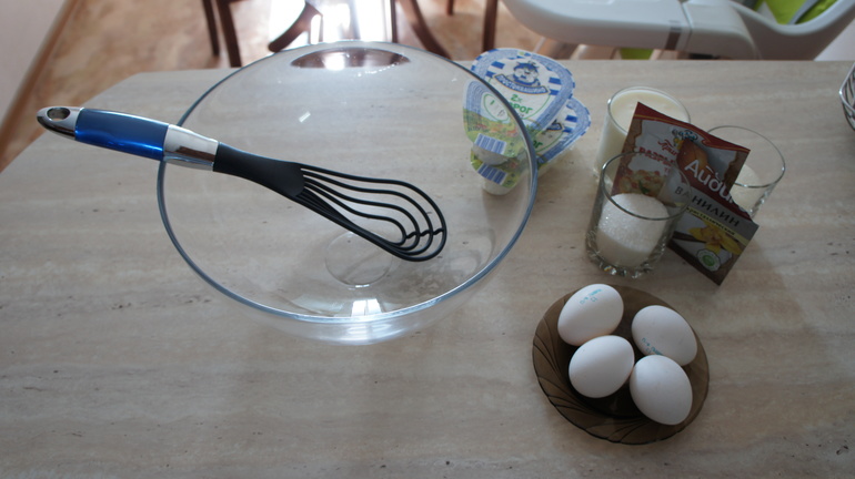 Творожная запеканка (пошаговый рецепт)