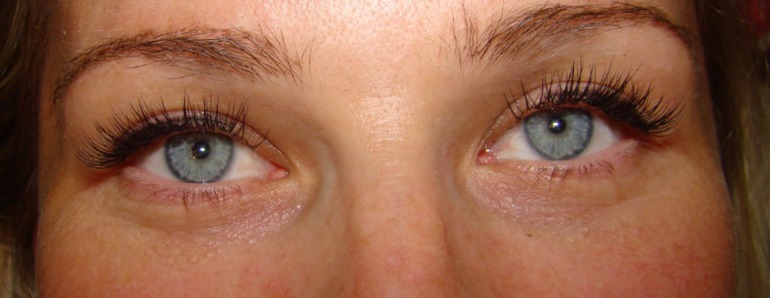 С - изгиб, толщина 0,15 мм Наращивание ресниц