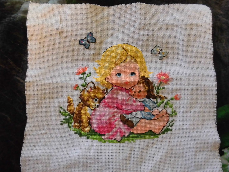 Самостоятельное оформление вышивки