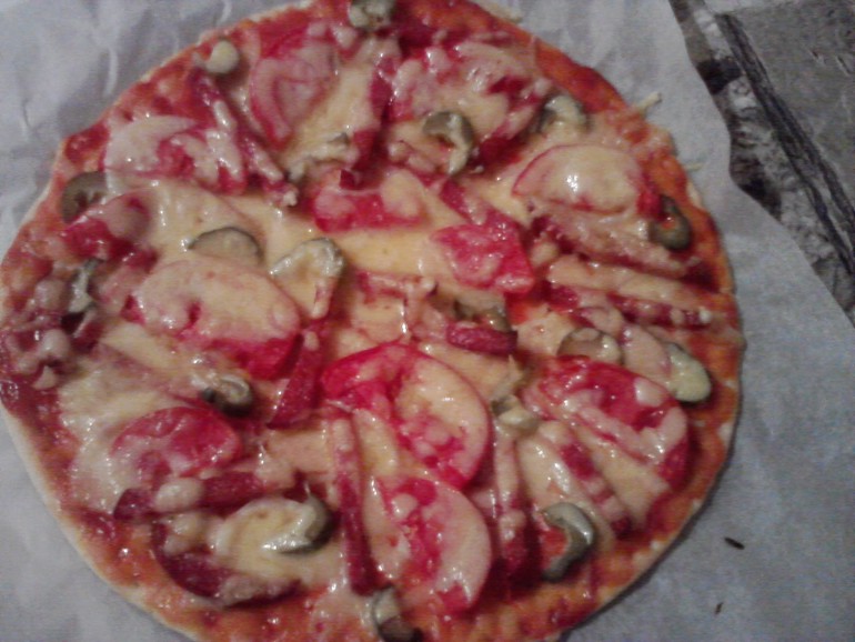 Любимая мужем ПИЦЦА с огурцами