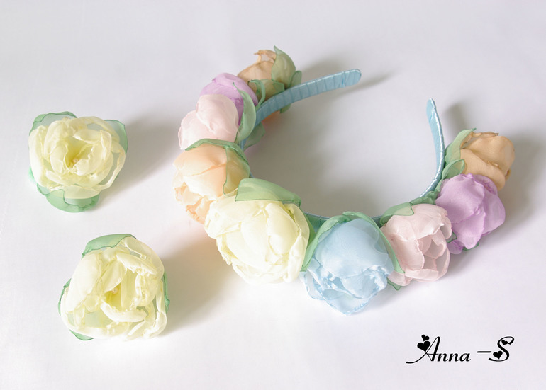 Воздушные цветы !