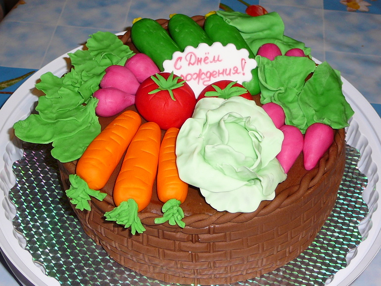 Корзина с овощими!