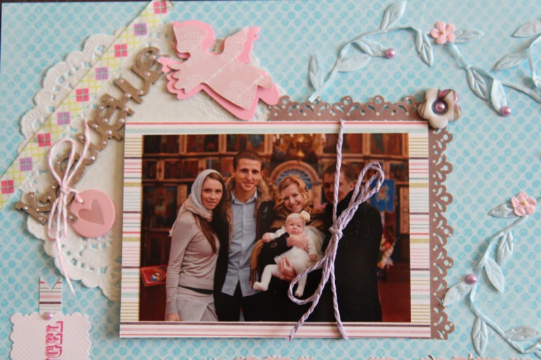 Альбом для дочки про первый год