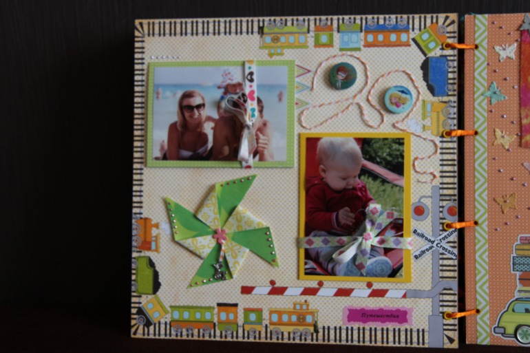 Альбом для дочки про первый год