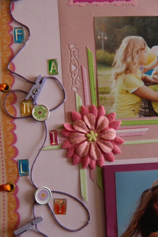 Альбом для дочки про первый год