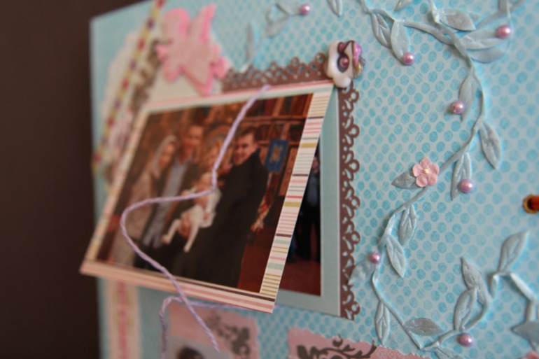 Альбом для дочки про первый год