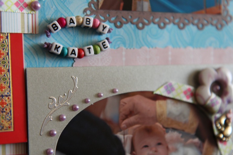 Альбом для дочки про первый год