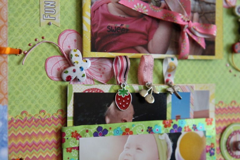 Альбом для дочки про первый год