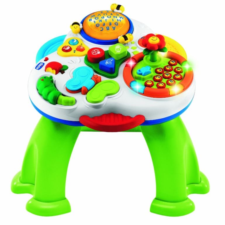 ищу отзывы о Chicco table d'eveil jardin