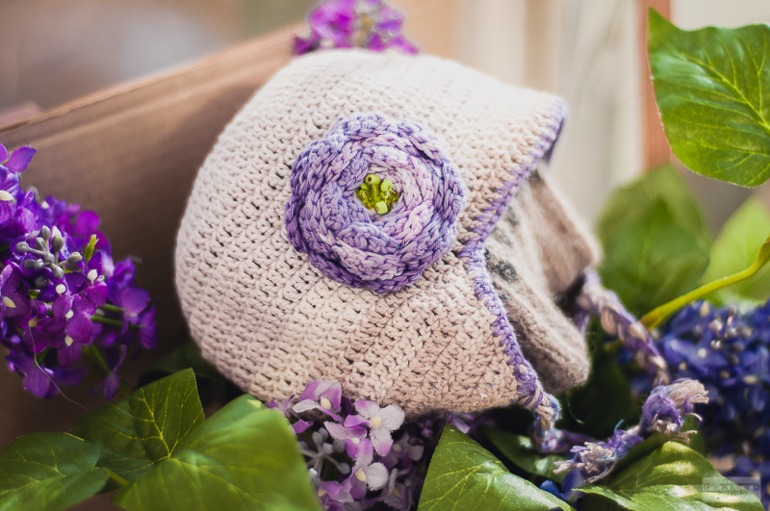 Шапочка и пинетки крючком