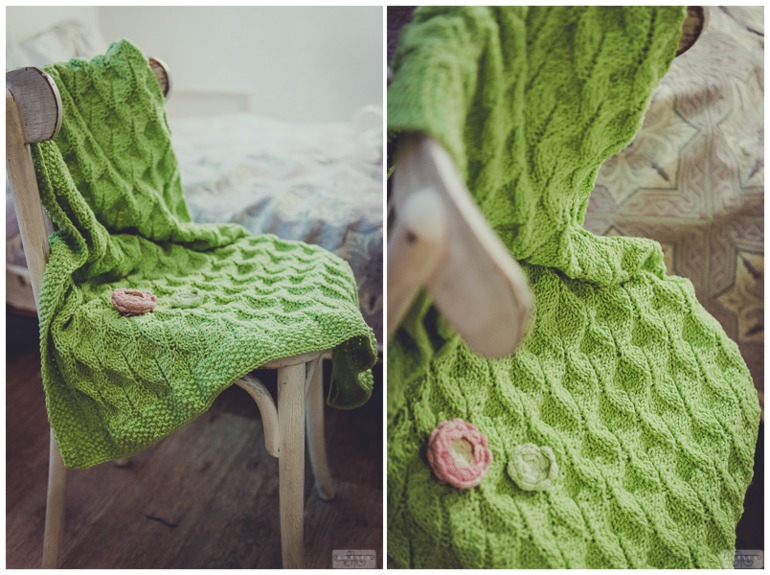 Весенний пледик