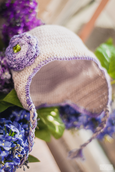 Шапочка и пинетки крючком