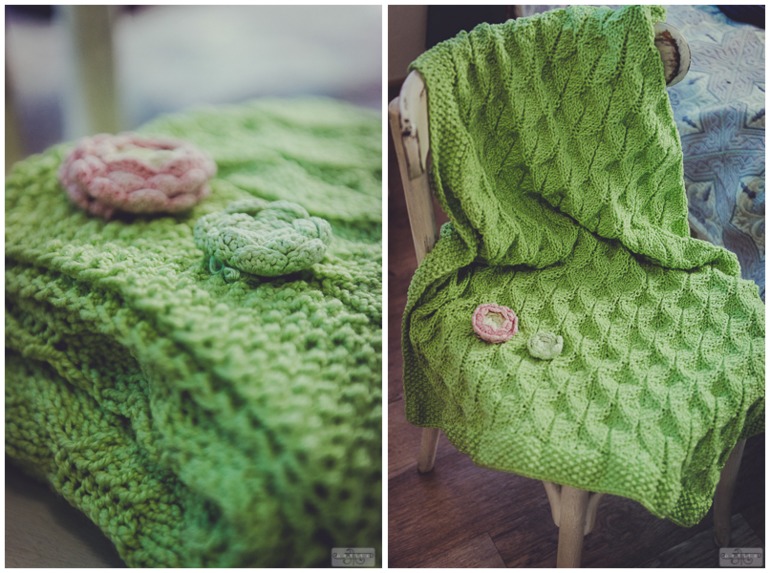 Весенний пледик