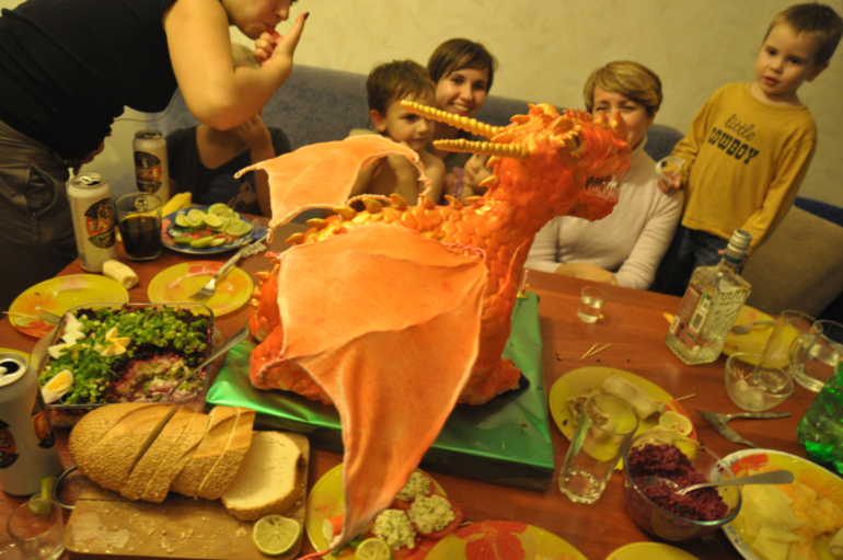 торт Красный Дракон