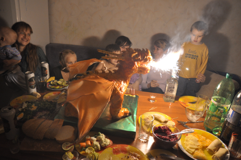 торт Красный Дракон