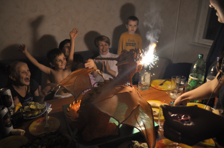 торт Красный Дракон