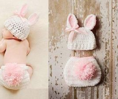 Костюмы для детской фотосессии. Зайчик и Поросенок.