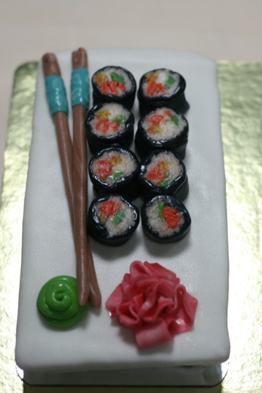 тарелка с суши