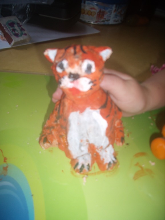 Лепим тигра, помогаем тигру, играем с тигром, кормим тигра..в общем изучаем ТИГРОВ