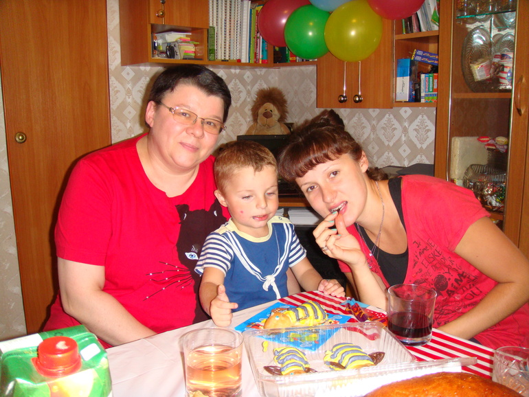 ТРЁХЛЕТИЕ любимого человечка