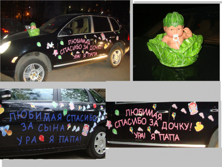 Украшение авто на выписку из роддома www.happy-papa.ru — 5 ответов ...