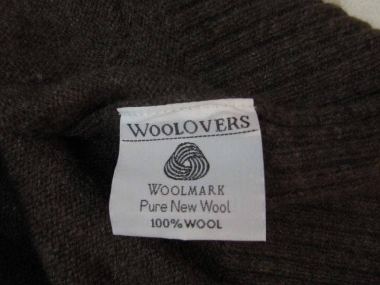 Новый кардиган с шалевым воротником из английской ягнячьей шерсти WOOLOVERS, размер S, МОСКВА