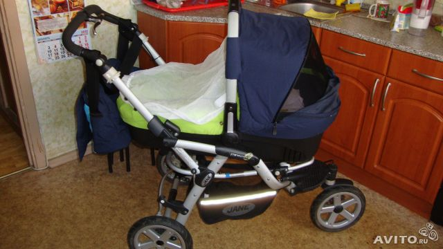 Коляска Jane slalom Pro 3в1 цена 11 000 руб