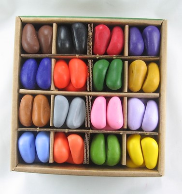 Мелки-камушки восковые Crayon Rocks (Крайон Рокс), мелки-карандаши восковые , блоки Stoсkmar