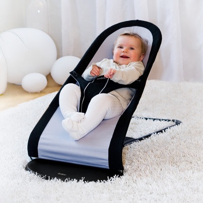 НОВЫЙ шезлонг BabyBjorn Balance Silver/Black ОТЛИЧНАЯ ЦЕНА