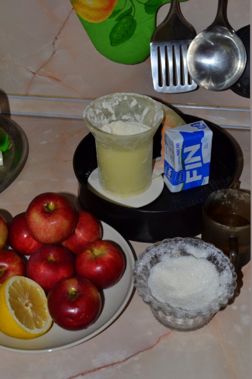 Нормандский яблочный пирог(ФОТОРЕЦЕПТ)