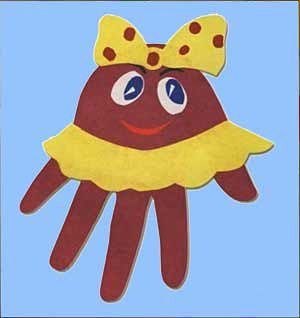 Поделки из руки урок 1