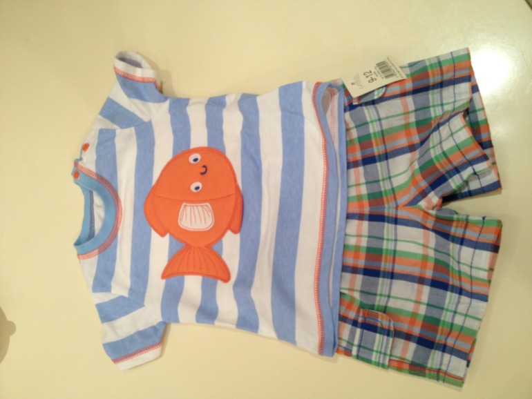 Наш перехап Mothercare, George на мальчика от 6 мес.