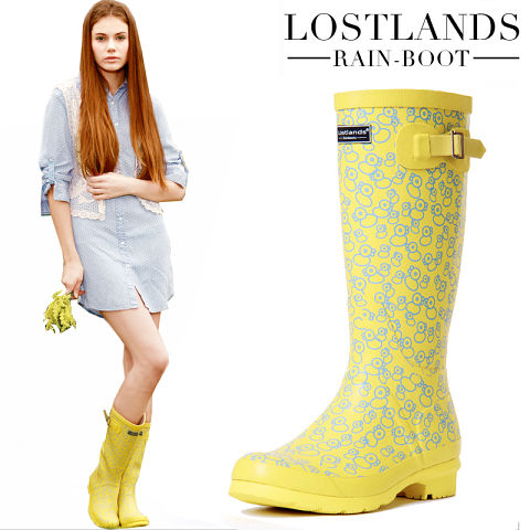 ОЧЕНЬ СТИЛЬНЫЕ И ЯРКИ РЕЗИНОВЫЕ САПОЖКИ!!! lOSTLANDS!2000р! под заказ!