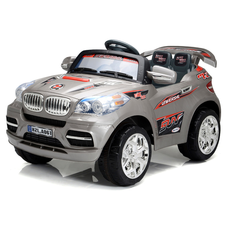 Хит продаж! Детский электромобиль BMW X8 + Д/У СЕРЕБРО
