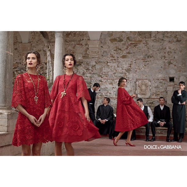 Самый Шикарный look этой зимы от D&G