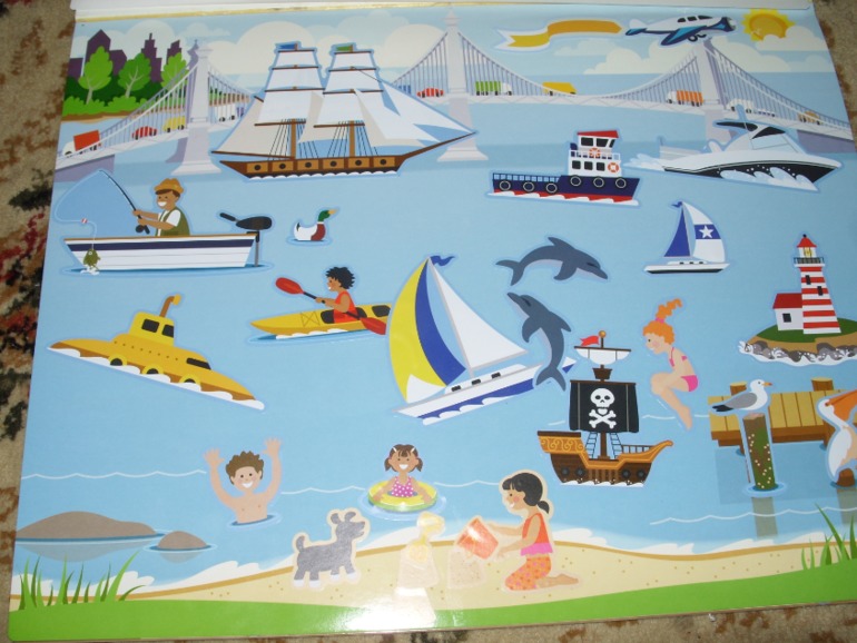 Многоразовые наклейки Melissa & Doug