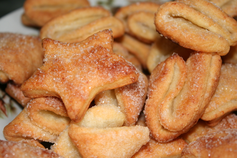 Творожные печеньки