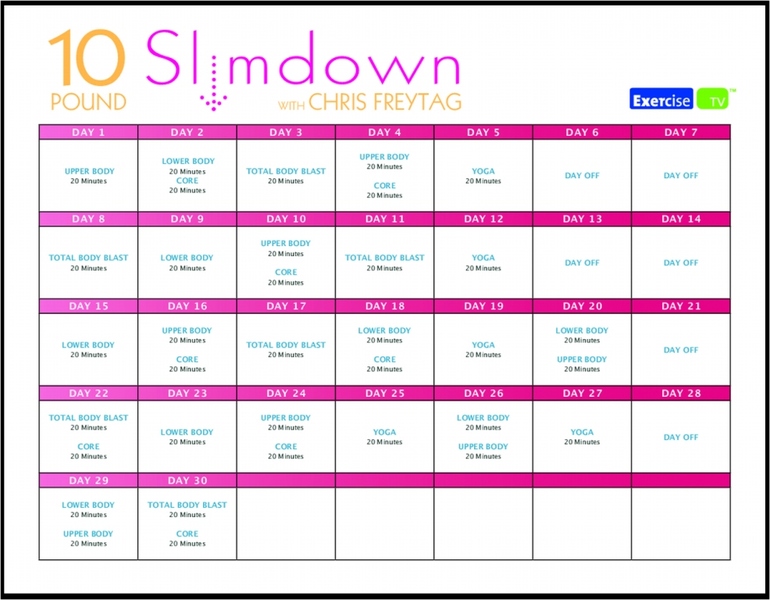 10 Pound Slimdown - Chris Freytag