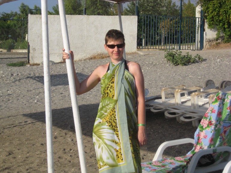 Я на море