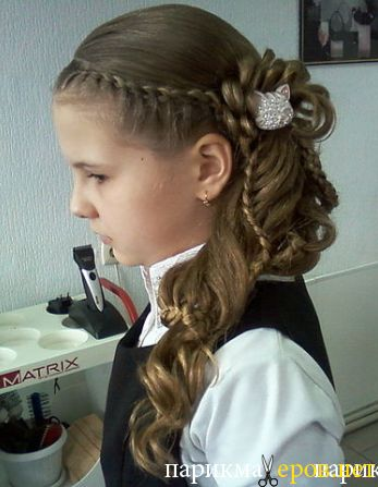 Прически на первое сентября и не только