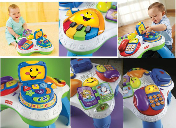 Столик fisher price прогулка по городу