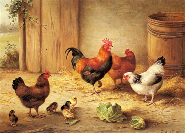 ТН №5 Курица, петух, цыпленок, 1.2г
