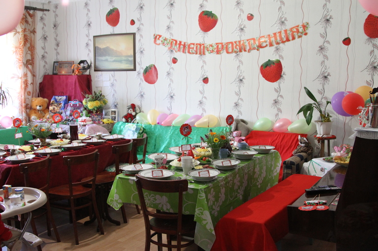 День рождения доченьки - Виктории (1 годик)