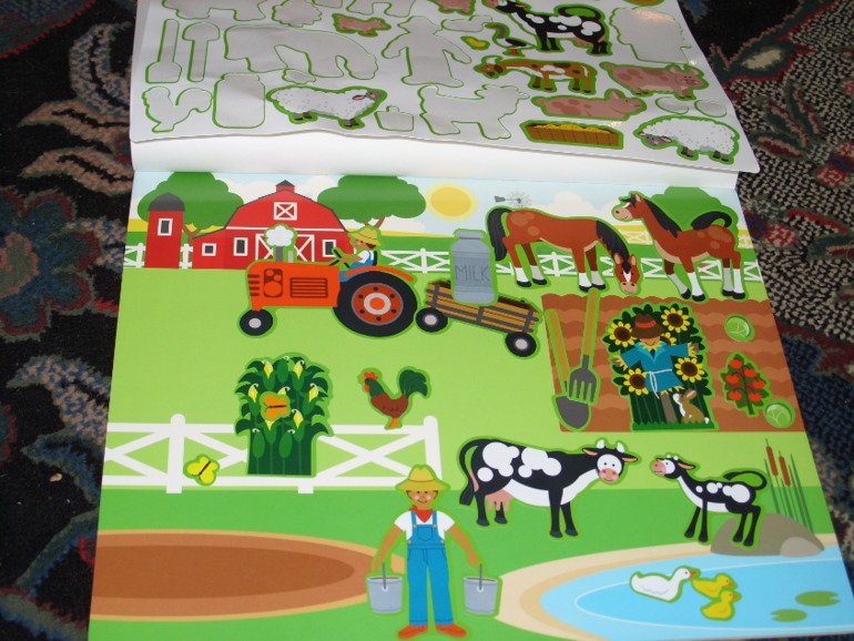 Многоразовые наклейки Melissa & Doug